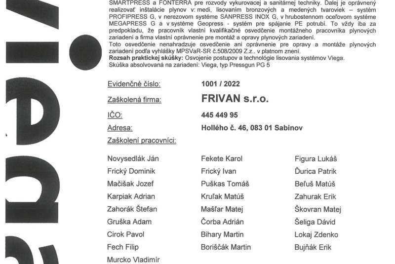 Certifikáty Certifikáty