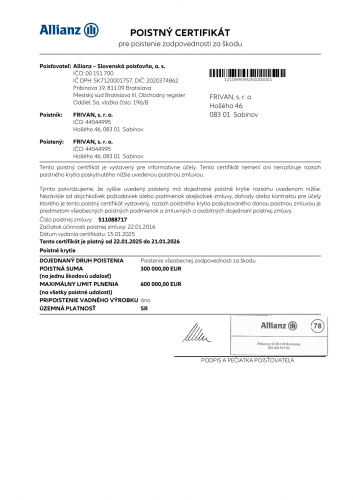 Certifikáty